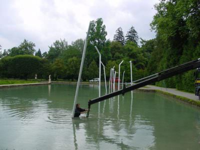 2001, Der Durst der Welt, Schloßanlage Hellbrunn, Salzburg